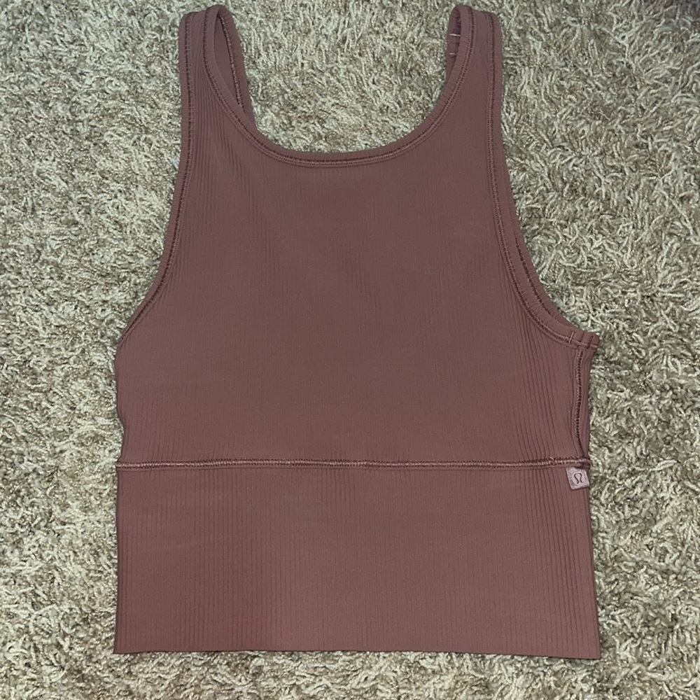 Lululemon Power Pivot Ribbed Tank Top